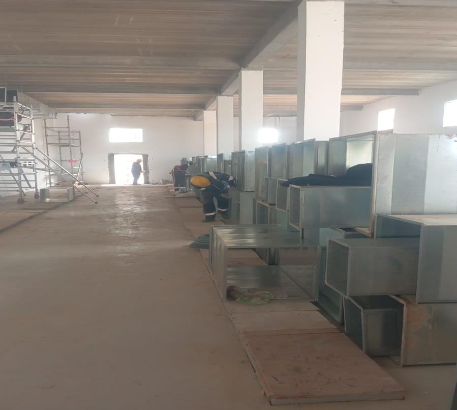 Ventilation et désenfumage industriel — JAZ Engineering Casablanca